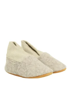 Wool Rib uniseks pantoffels beige