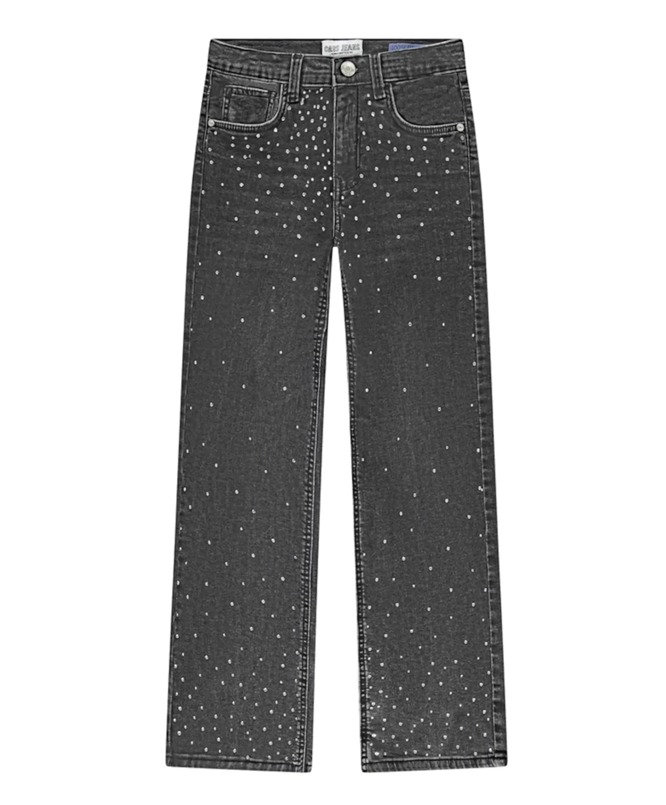 YARA Den. Blue Used jeans zwart