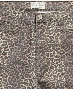 YARA Stretch Leopard broek bruin