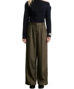 Zander dames pantalon groen