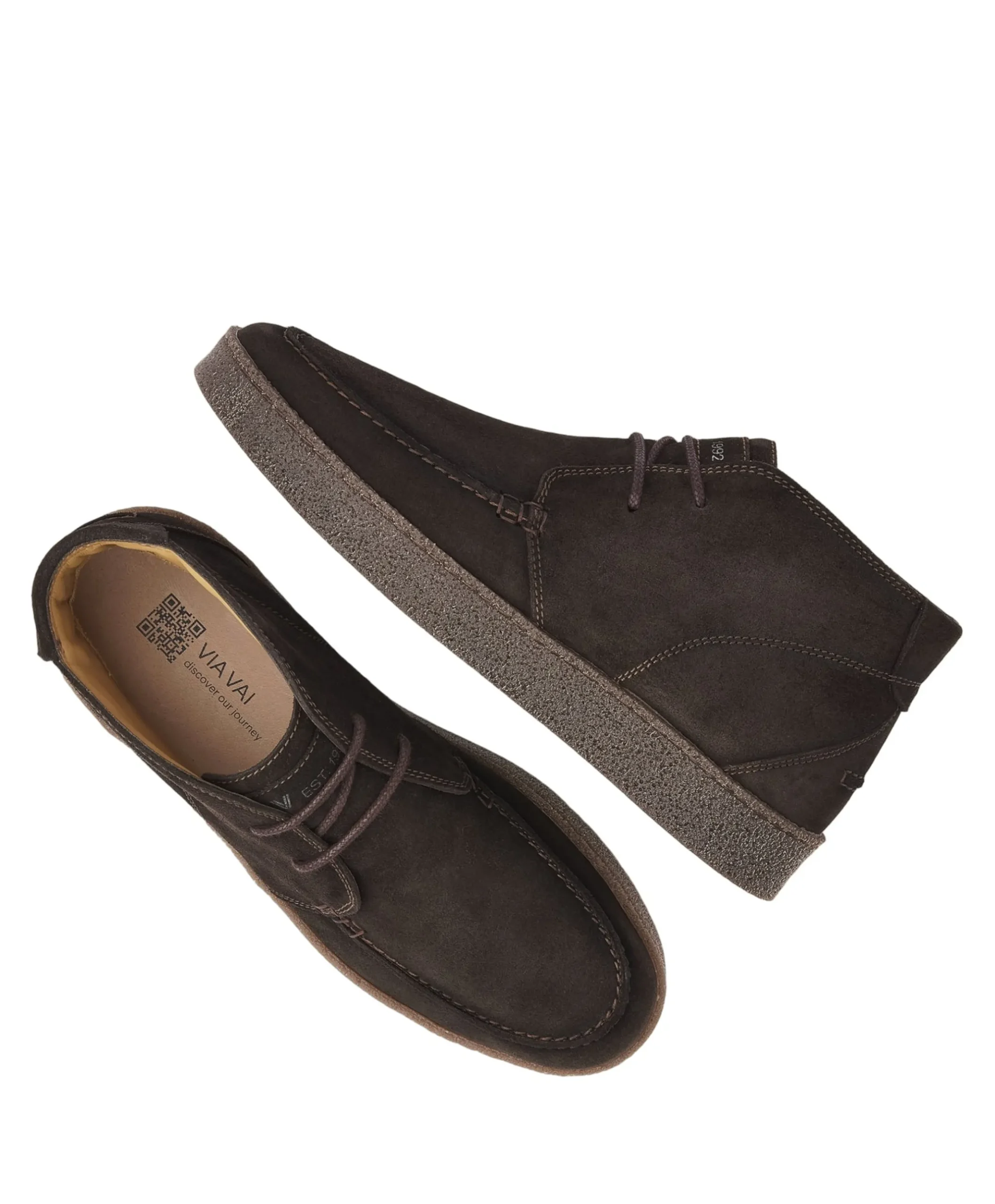 Zane David heren veterboots bruin