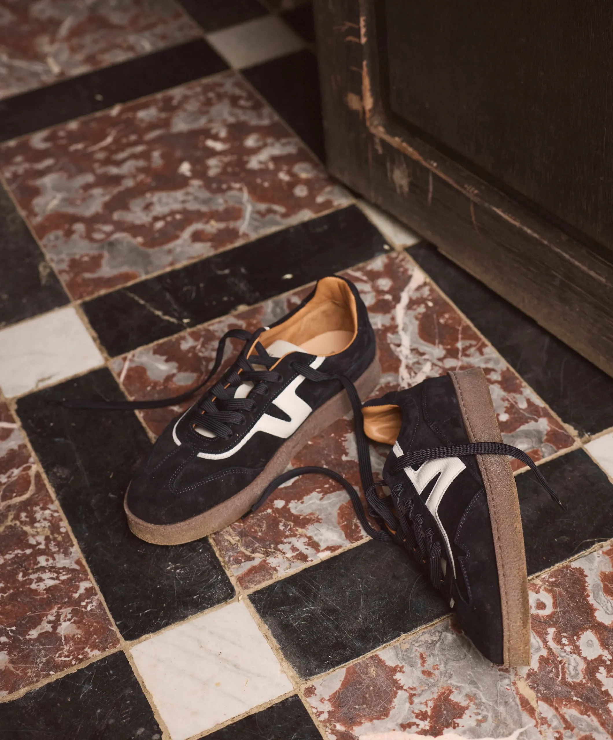 Zane Dexter heren sneakers blauw