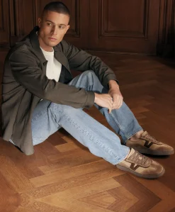 Zane Dexter heren sneakers bruin