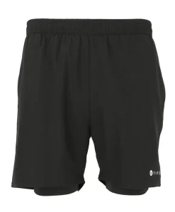 Zayne M 2-in-1 Shorts heren shorts zwart